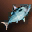 Large Nimble Green Fish - Upper Grade